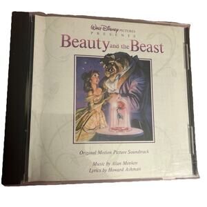 Walt Disney Beauty And The Beast CD Original Motion Picture Soundtrack Musical